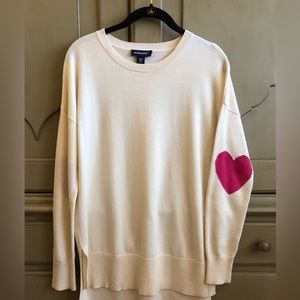 Studio Park Elbow Heart Sweater